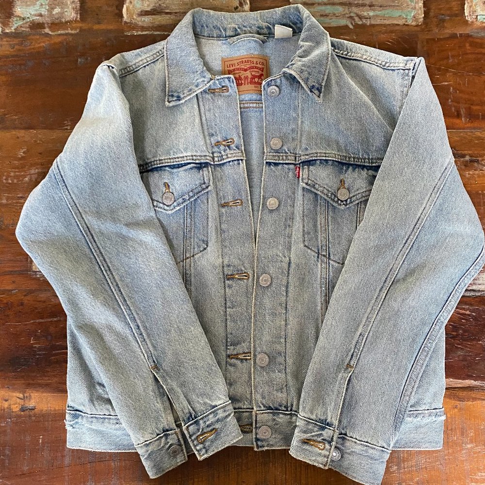 Levi's Women's Ex-Boyfriend Trucker Denim Jacket S